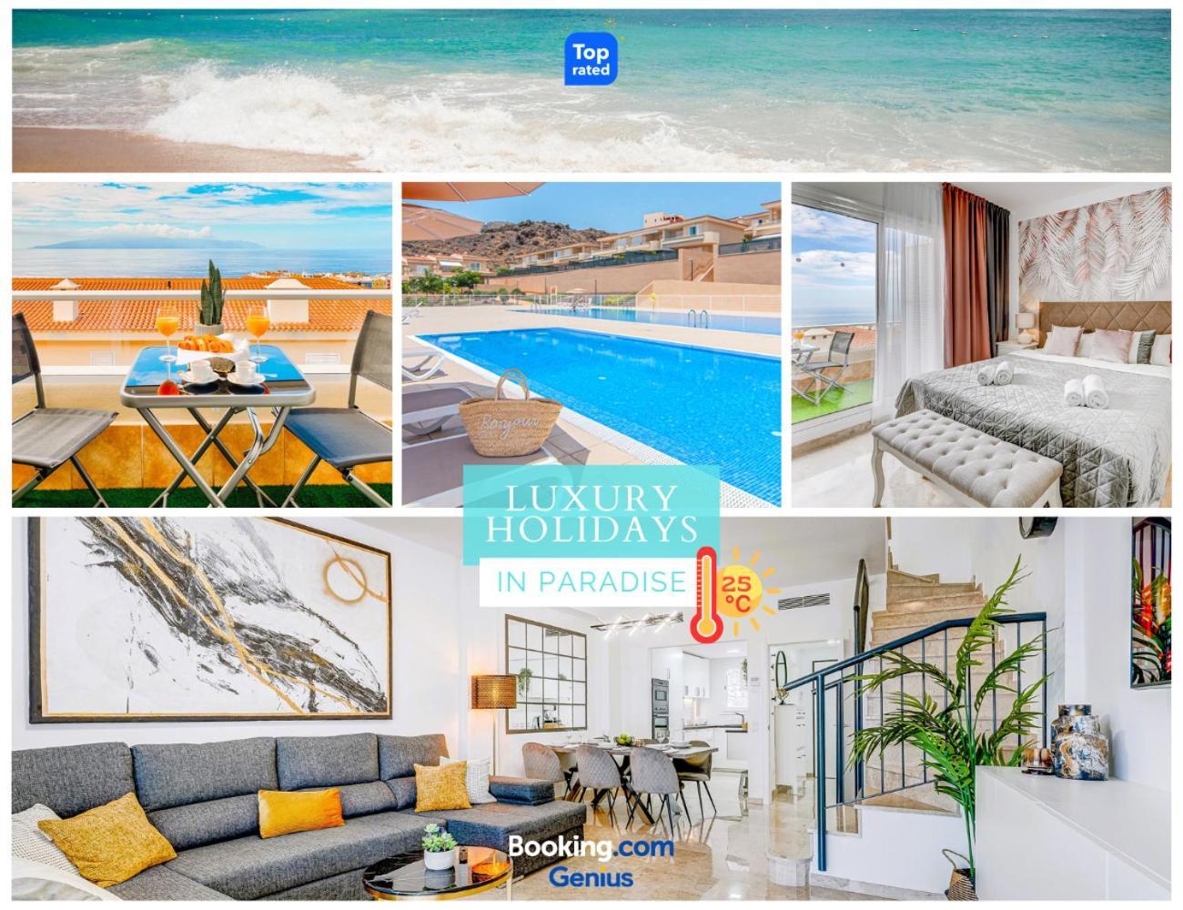 Luxury Holiday House Tenerife Puerto de Santiago  Ngoại thất bức ảnh