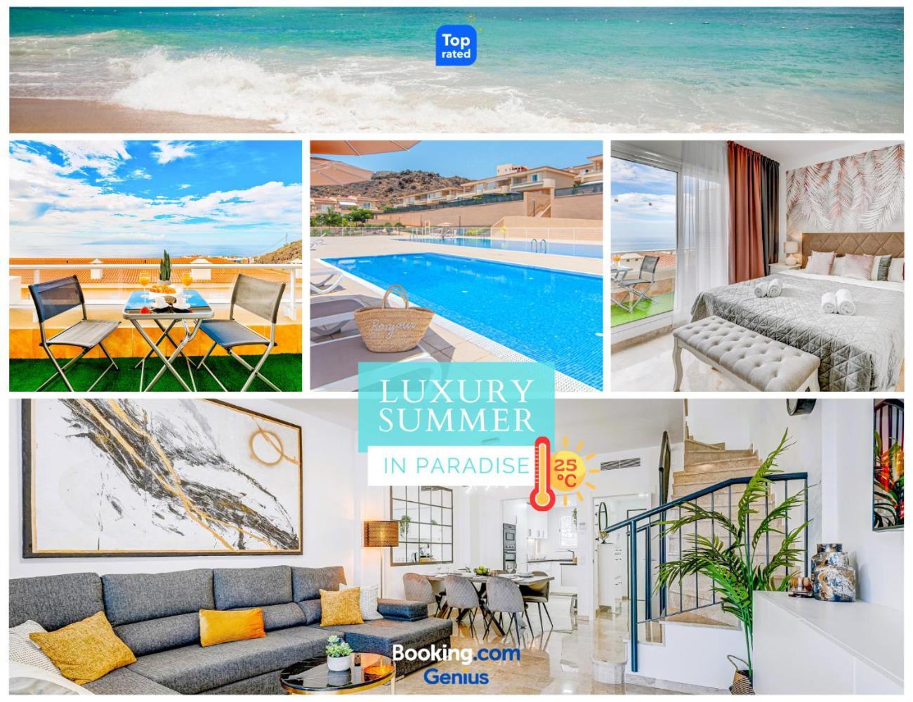 Luxury Holiday House Tenerife Puerto de Santiago  Ngoại thất bức ảnh
